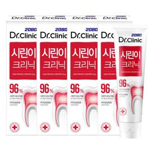 애경 2080 닥터크리닉 시린이케어 치약 120g 4개
