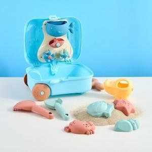 스타배송 샌드토이 모래놀이 캐리어 블루고래