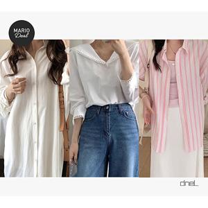 드넬 S/S 데일리 셔츠/블라우스/반팔자켓 모음