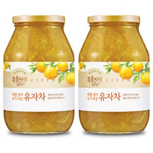 복음자리 유자차  1000g +1000g