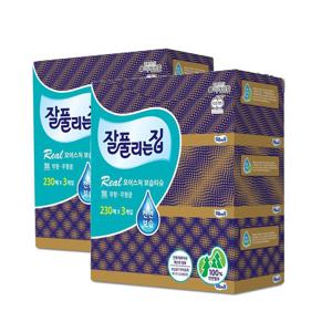 보습각티슈 1BOX (230매 24개) 곽티슈 미용티슈