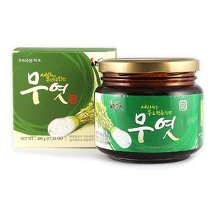 인산죽염 서리맞은 무우로 만든 인산무엿 (500g) 서리맞은 무엿으로 만든 인산죽염 무엿