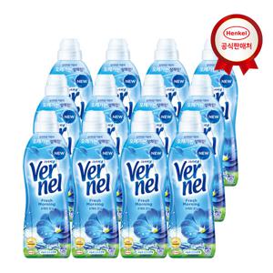 버넬 프레쉬모닝 0.9L x12개 고농축 섬유유연제