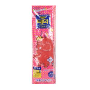 00158 태화고무장갑-뉴특대 XL /10개/레드