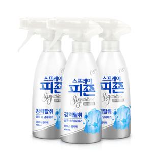 섬유탈취제 스프레이피죤 490mlx3개 아이스