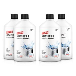 세정제 무균무때 세탁조크리너 500ml 4개