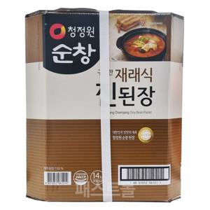 청정원 순창 구수한 재래식 진된장 14kg