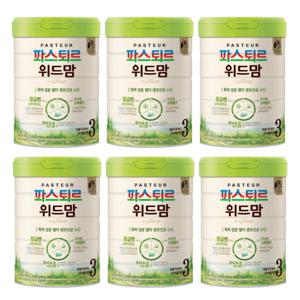 리뉴얼 파스퇴르 위드맘 3단계 (초록이) 750g 6캔