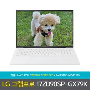 17ZD90SP-GX79K (오피스밸류팩등 사은품증정) 당일출고 램32GB+NVMe1TB 노트북 DD