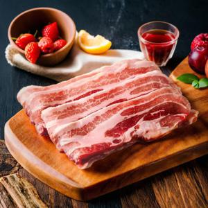 한돈 1+등급 생삼겹살 구이용 300g x 3팩 (총900g) 국내산 냉장 돼지고기 삼겹 구이용 생산지 직배송