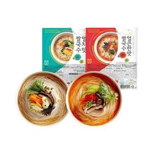 쿡시쌀국수 30개(멸치맛 15개+얼큰한맛 15개)