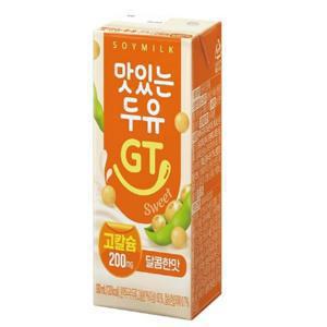 남양 맛있는 두유 GT 고칼슘 달콤한맛 190ml x24