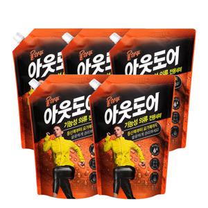 울샴푸 아웃도어 기능성의류 등산복 스키복 세탁세제 리필 1L 5개 오늘출발