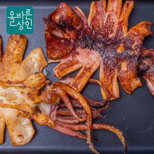 특품(정품) 동해 반건조 오징어 10미 (중) 1.1kg 피데기   진공포장