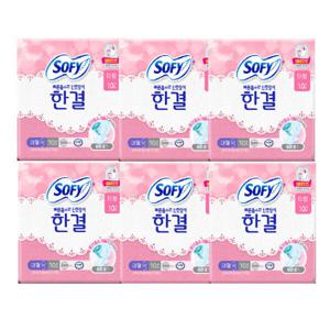 대용량 쏘피 바디피트 한결 생리대 대형 10px7팩 오버나이트 슈퍼롱