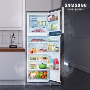 삼성 일반 냉장고 2도어 298L RT31CB5624C3 코타화이트(상)+차콜(하) 아이스메이커 1등급(소상공인제품)/