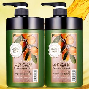 컨퓸 아르간 헤어팩 대용량 손상모 1000ml X2개