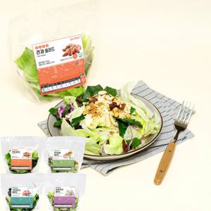 슬림픽 실속형 4종 맛보기 구성 견과+리코타치즈+닭가슴살+치킨브레스트 _소스미포함 상품