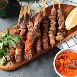 (신선집중) 양꼬치용 양깍두기 양고기 1kg + 쯔란1봉