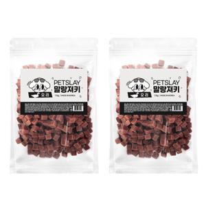 1+1 펫슬레이 강아지 간식 말랑 져키 오리 1.1kg 강아지 대용량 간식/강아지노즈워크/강아지져키