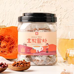 호박팥차 삼각티백 미세플라스틱없는 생분해필터 1g100개