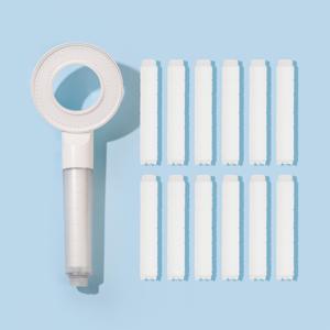 드리즐 와이드링 국산 에코젠 필터 샤워기 세트 (헤드+필터 13개)