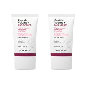펩타이드 볼륨 선크림 50ml+50ml 야외운동 골프 저자극 강한 자외선차단