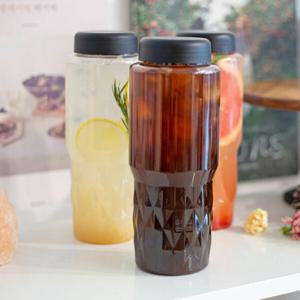 1Box 60개입 다이아 보틀 1L 차량용 텀블러 아이스커피컵