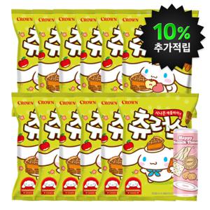 츄러스시나몬애플파이 174g 12개
