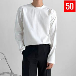 남자 무지 긴팔티셔츠 50종 남성 가을 겨울 봄 기모 오버핏