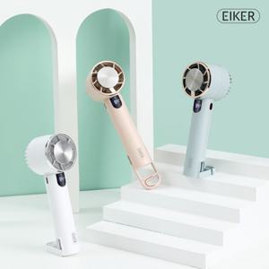 EIKER 신형 핸드 선풍기 디지털 급속 냉각 쿨패드 미니 에어컨 무선 스탠드 선풍기