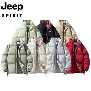 지프 JEEP SPIRIT 남자 패딩 겨울 스포츠 방풍 기모 패딩 도톰 패딩