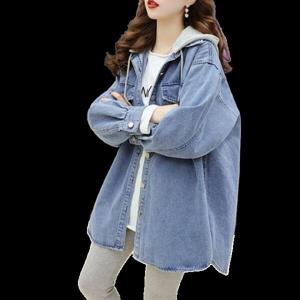 남성 캐주얼재킷/봄가을/후드/데님재킷/오버핏/긴팔/청잠바/빅사이즈