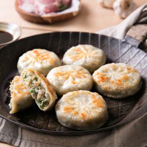 더바른한끼 호떡쌀 군만두 1.2kg+호떡쌀 김치 군만두 1.2KG