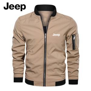 지프 JEEP  남자 아웃도어 등산 점퍼 봄가을 루즈핏 트레이닝 야구복 낚시 자켓
