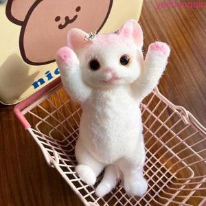 말랑이 고양이 장난감 수제 슬라임 모찌 주물럭 촉감놀이 촉감 인형 찐득이 스트레스해소 C. /핑크캣