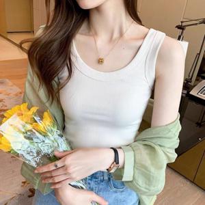 2025 썸머 슬림핏 민소매 나시티