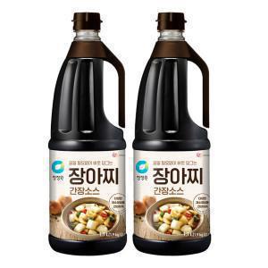 청정원 장아찌 간장 소스 1.7L  x 2개
