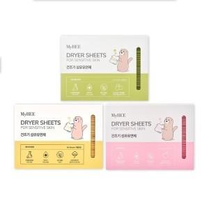 마이비 NEW 건조기시트 2+2(총 160매) / 건조기섬유유연제 섬유유연제 유연제 모음전