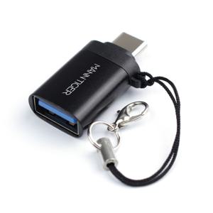 1+1+1 만타이거 USB3.0 to C타입 변환 OTG 젠더 고속충전 블랙 넉넉한 3개 구성으로 간편하게 변환