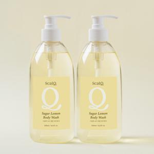 1+1 스칼큐 등드름 가드름 기능성 슈가 레몬 바디워시 500ml 2개 기간한정 1+1 행사