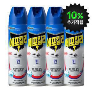 (10%캐시적립)에프킬라 킨 500ml x4개 모기약