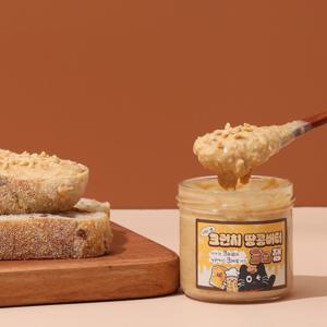 리리컬 땅콩버터 땅콩잼 150g X 1개 크런치 100% 스프레드 크크잼