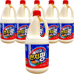 하루그린 배수구세척제 펀치펑 2L 6개