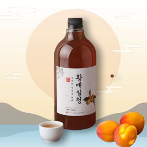 국내산 황매실 매실청 매실엑기스 매실원액 황매실청 1000ml 1병 광양 매화마을 매실을 3년간 숙성한