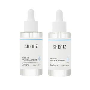쉬니즈 워터핏 히알루론 앰플 50ml 2개 (피부속까지 수분채워주는 앰플)