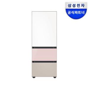 비스포크 김치플러스 김치냉장고 RQ33DB74C1AP 키친핏 1등급 3도어 혜택가126만원대