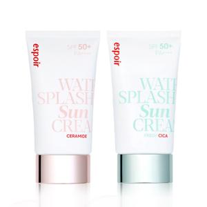 에스쁘아 워터 스플래쉬 선크림 60ml SPF50+ PA++++ 톤업 속광 선크림/화장 잘 먹는 선크림