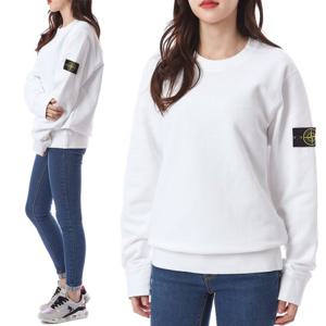 스톤아일랜드 와펜 기모 여성맨투맨/771563020 V0001