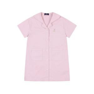 [캉골키즈]우븐 셔츠 원피스 QB 2007 핑크/AQBCOP20070PK